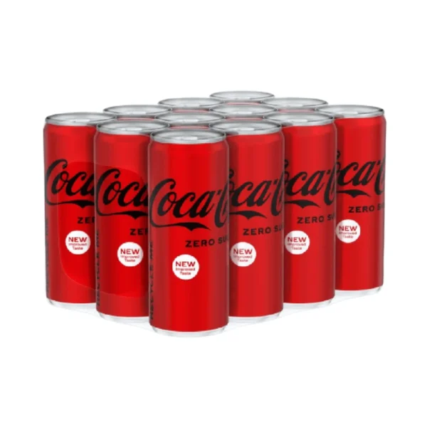 Coke Zero Tin, 250 ml*12
