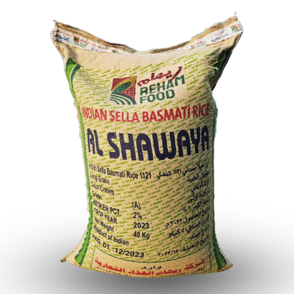 RICE REHAM AL SHAWAYA 40KG - SELLA MAZZA