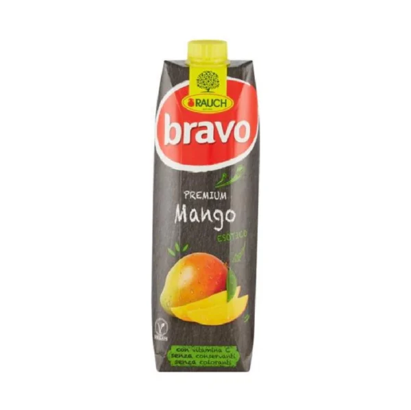 Bravo Pulpy Mango Fruit Drink - 1Litre - 6pcs