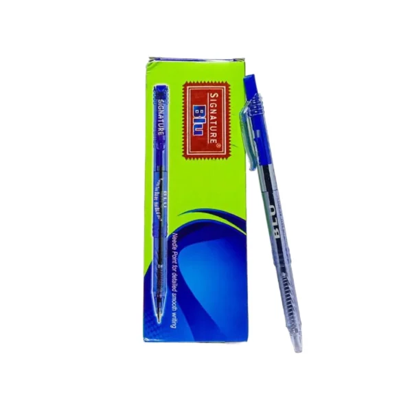 Ball point signature (1x10)