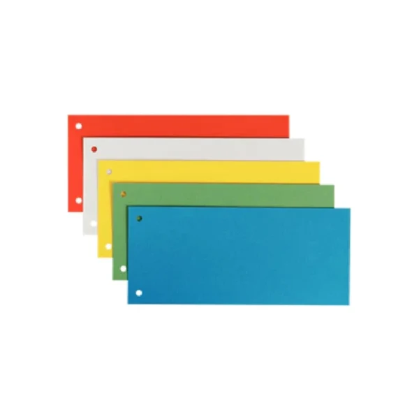 Card Divider Half Cut (Pack Of 10 Card Imported)  Size 240 X 105Cm