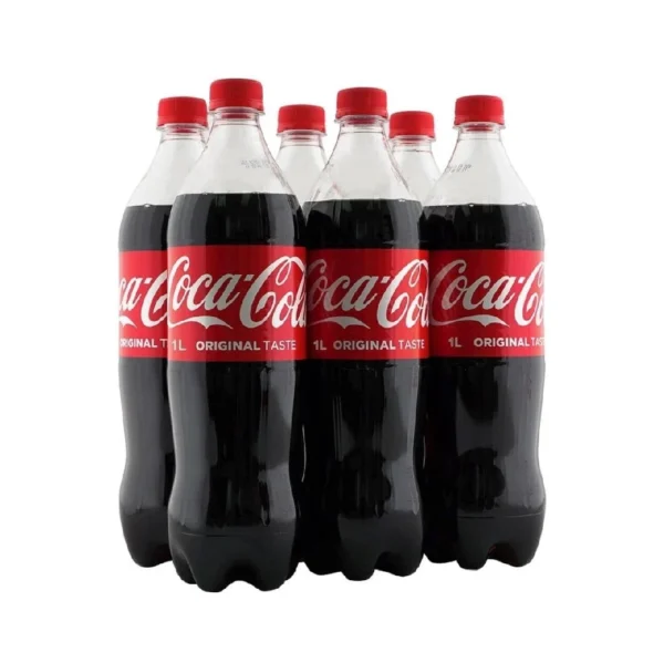Coca Cola - 1 Litre - 6pcs