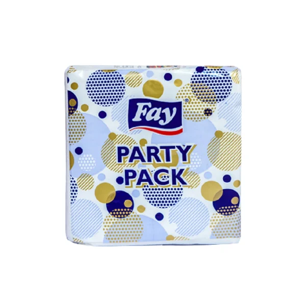 Fay Party Pack White 100 Pcs