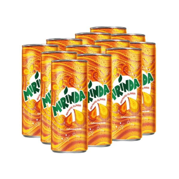 Mirinda Slim Can - 250ml - 12pcs