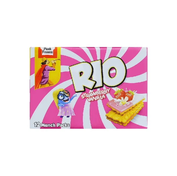 Peek Freans Rio Strawberry Vanilla Ticky Pack