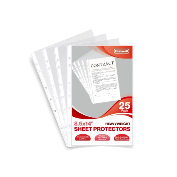 Protector Sheet Legal Size With Hole