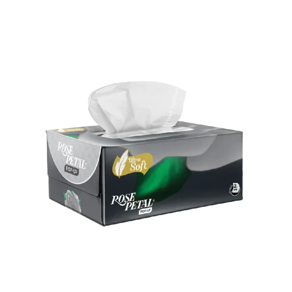 Rose Petal Tissue Box Popup