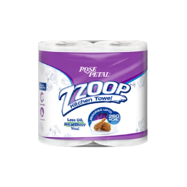 Rose Petal Zzoop Kitchen Towel Twin