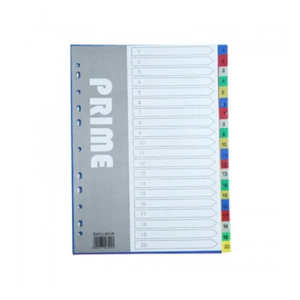 Separator Set Card 1 10 (1 Set X 10 Sheets)