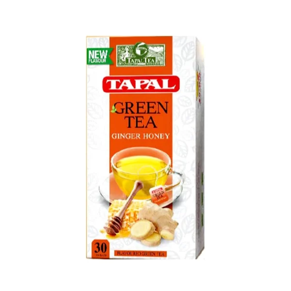 Tapal Green Tea Ginger Honey   30Teabags